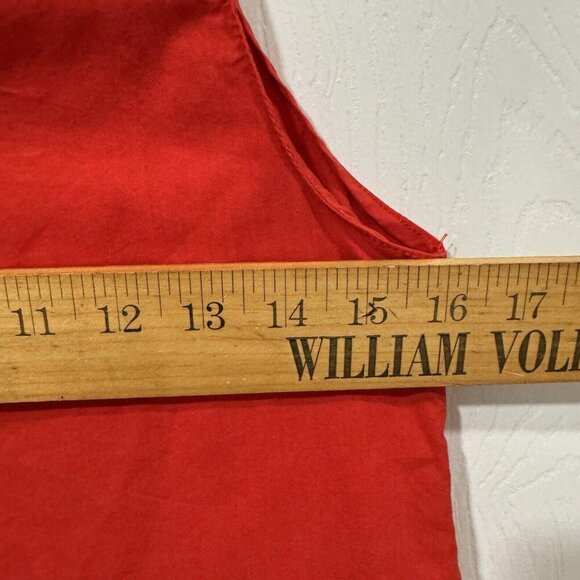 Code X Mode Cotton Blend Red Tailored Maxi Dress, Size Xsmall Xs - Picture 11 of 12